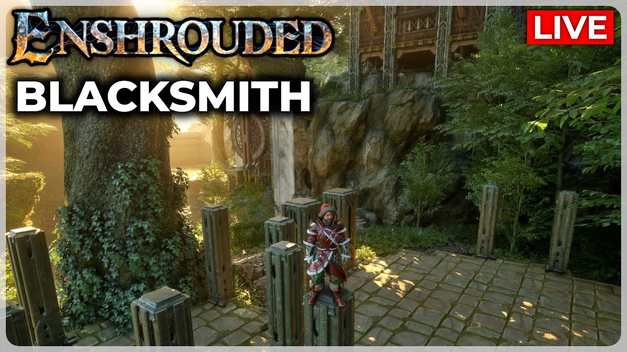 Enshrouded: Building a Blacksmith Hut