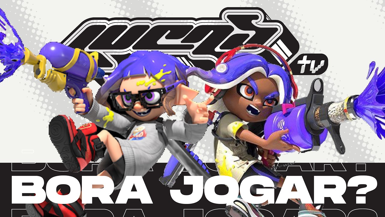 Chuva de tinta no Splatoon 3!
