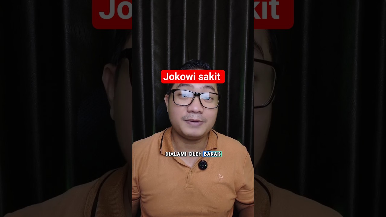 Misteri penyakit Jokowi #Jokowi #Sakit