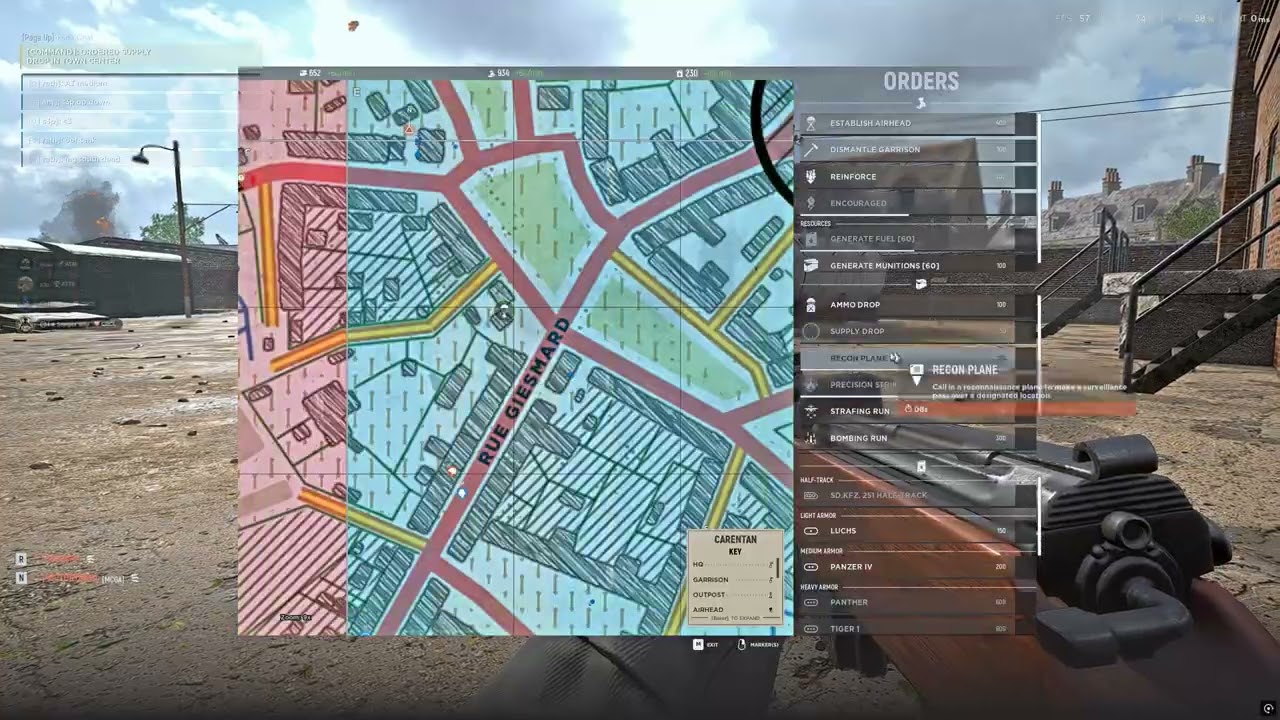 Hell Let Loose ECL Commander POV | Circle vs 404 | Carentan