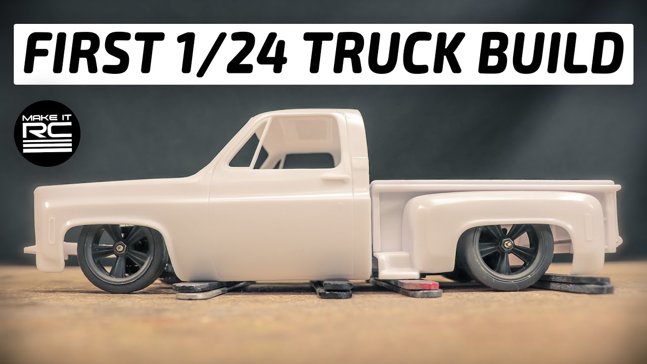 Custom RC Chevy Square Body Stepside Build Part 1: Assembling Chassis and Body 🔧
