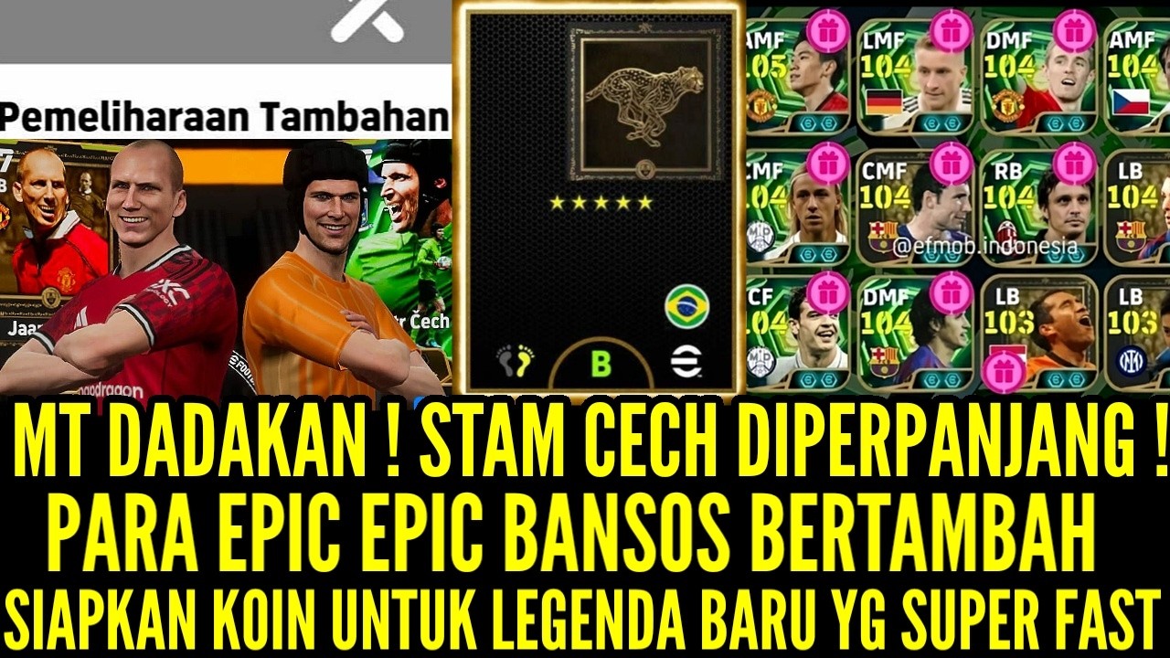 EPIC STAM CECH DIPERPANJANG ! TAMBAHAN BANS0S EPIC GRATISAN ! SIAPKAN K0IN LEGENDA BARU SUPER FAST !