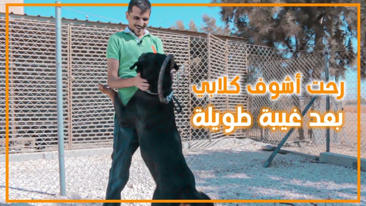 رحت اشوف كلابي بعد غيبه طويله😍❤️ - 48#V
