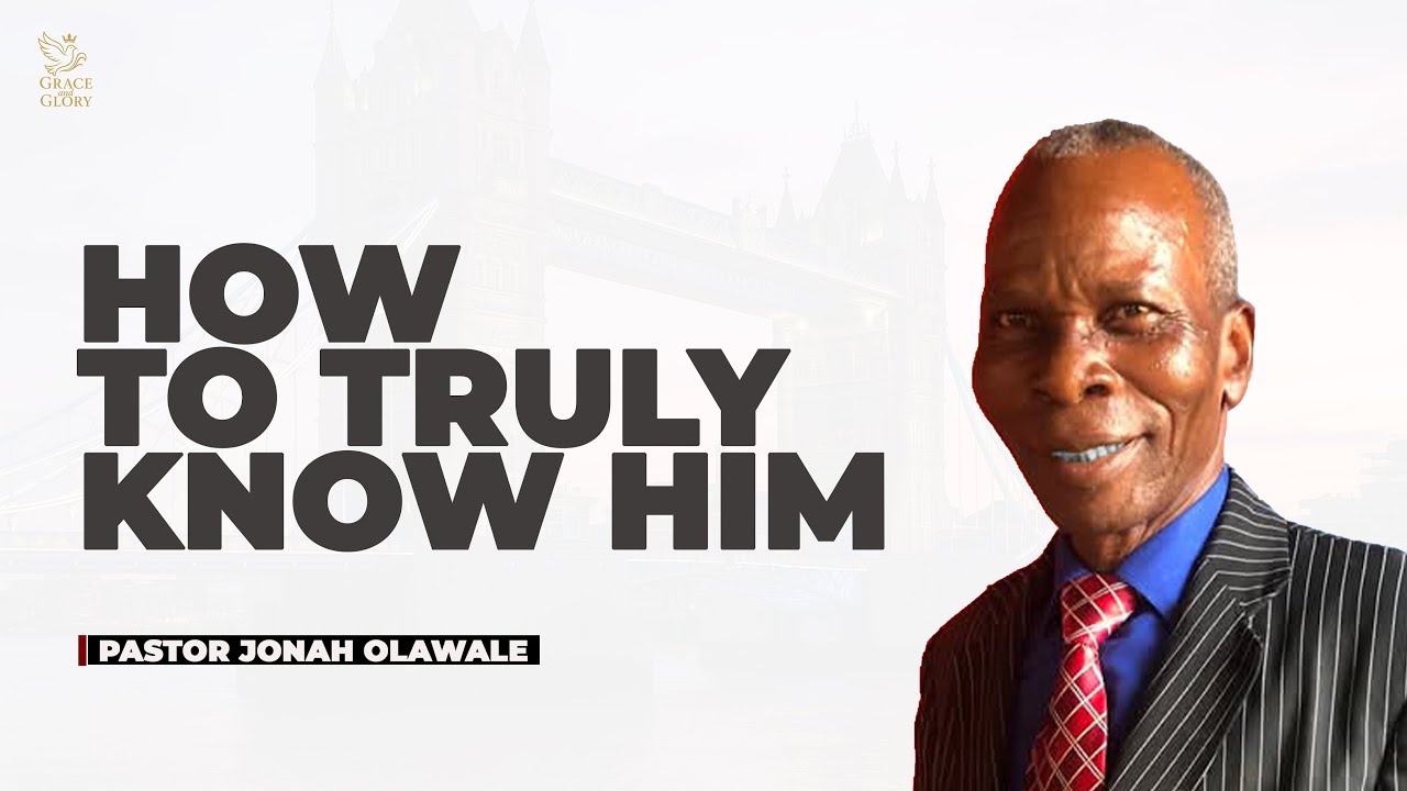 THE KEY TO INTIMACY WITH GOD AND DISCOVERING HIS WILL | PASTOR JONAH OLAWALE