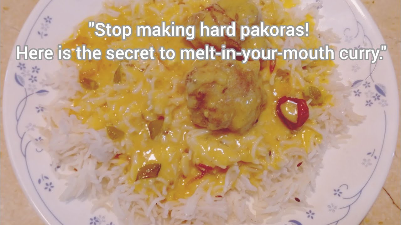 Super Soft Pakora Kadhi Recipe zaiqa Junction special 