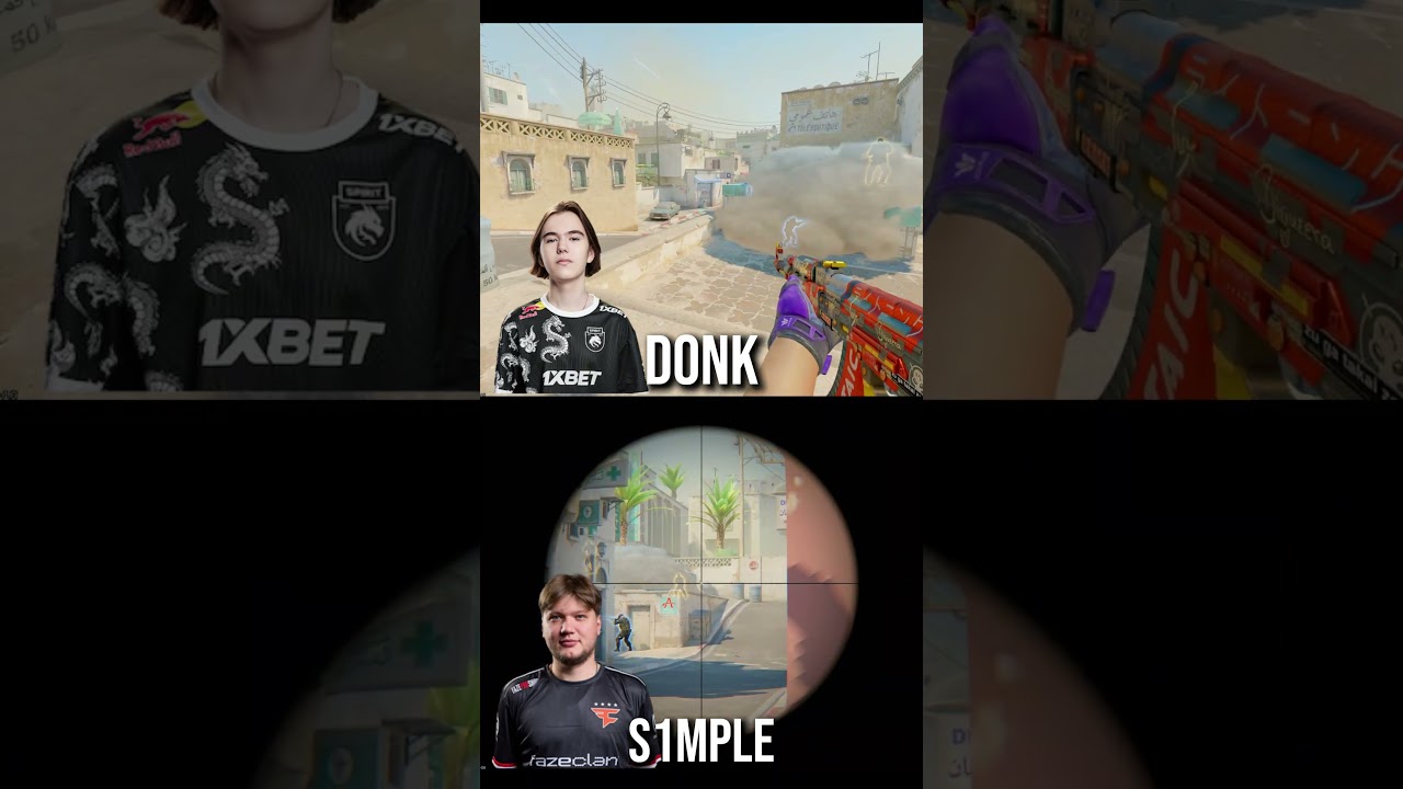 Donk &mdash; Perfect crosshair placement 😱 #cs2 #csgo #cs2clips #donk #faceit #faceit10lvl