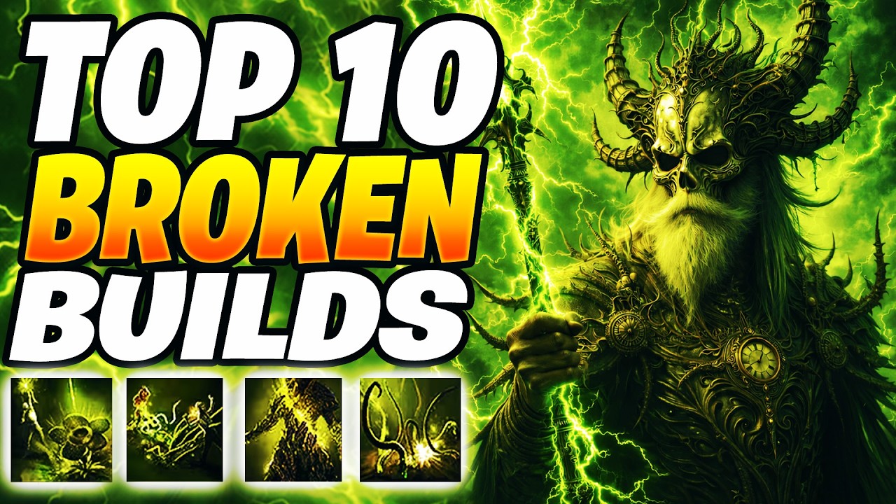 TOP 10 NEW BROKEN BUILDS AFTER 2 MONTHS! Path of Exile 2 Builds (POE 2 BUILDS)