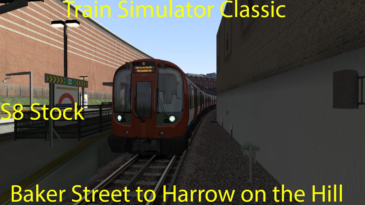 Train Simulator Classic - Baker Street to Harrow on the Hill (S8 Stock)