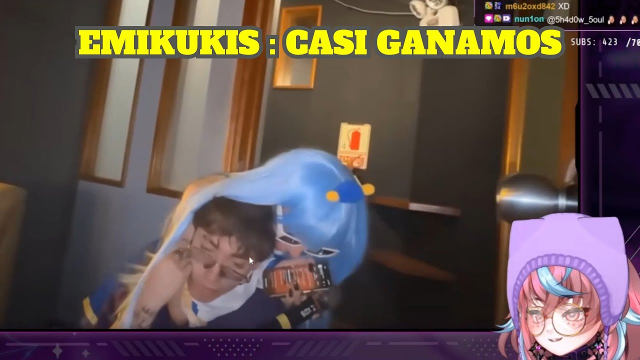 EMIKUKIS REACCIONA A GLOGLO SIENDO NOQUEADO POR EMETSUKI