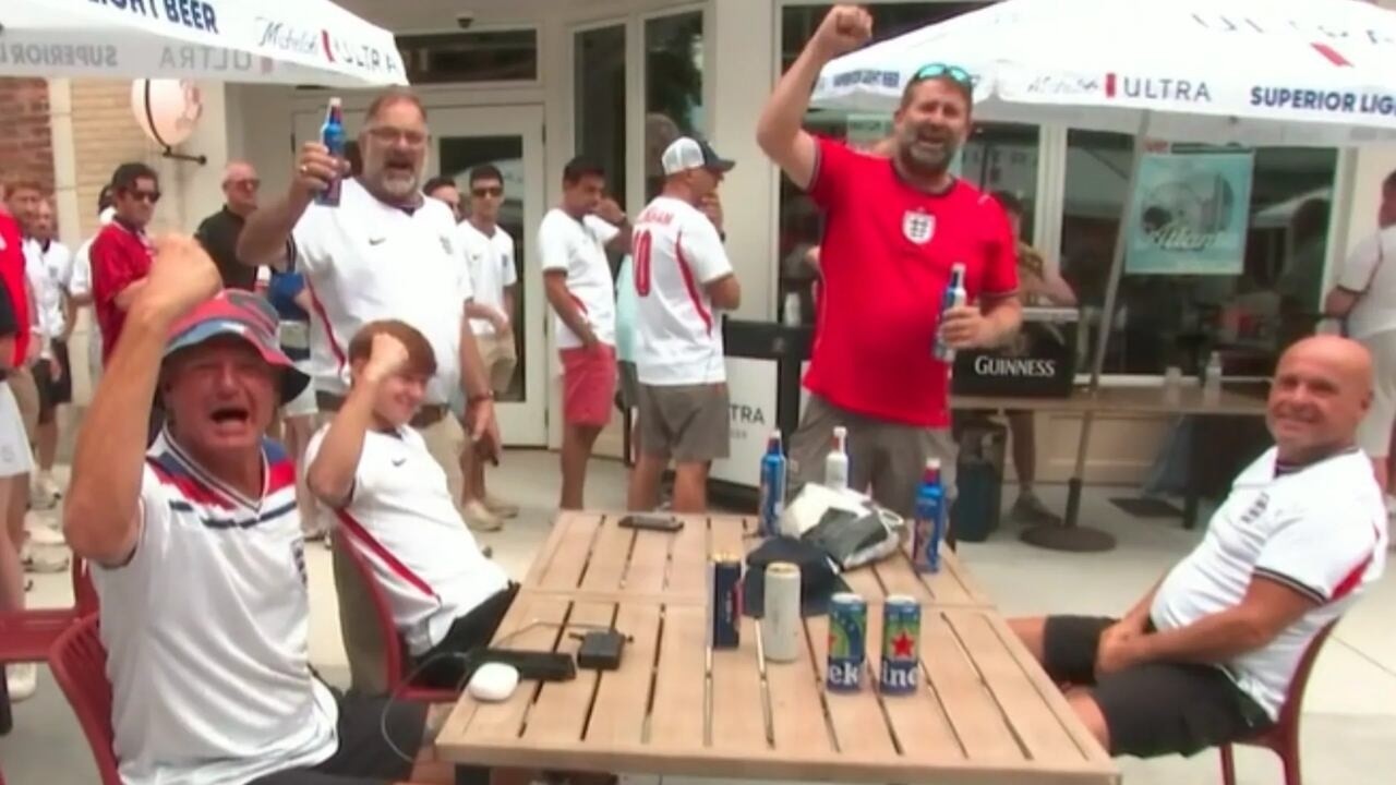 England, Argentina fans fill streets ahead of Atlanta semifinal match