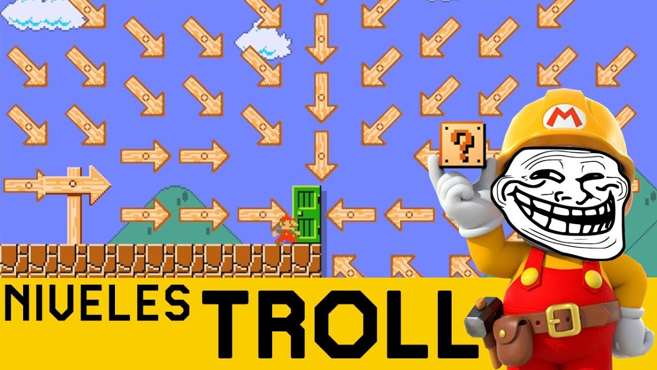 ME TROLEAN DE FORMAS QUE NO IMAGINABA 😵 - NIVELES TROLL #16 | Super Mario Maker - ZetaSSJ