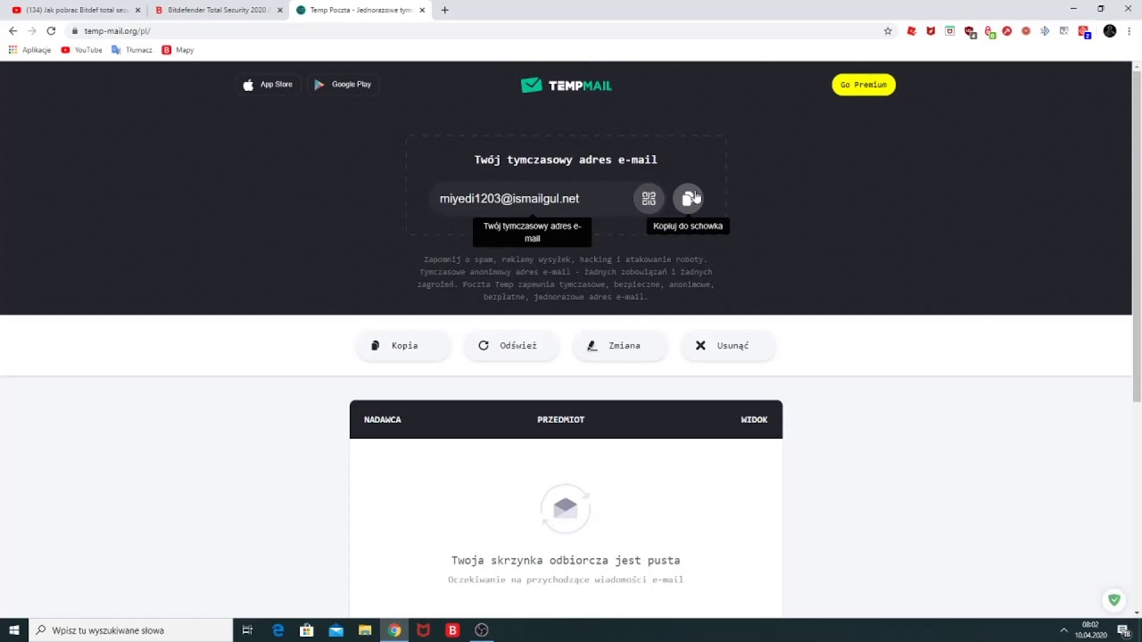 jak pobrac BITDEFENDER *dziala (tamten filimk nie dziala) CRACK