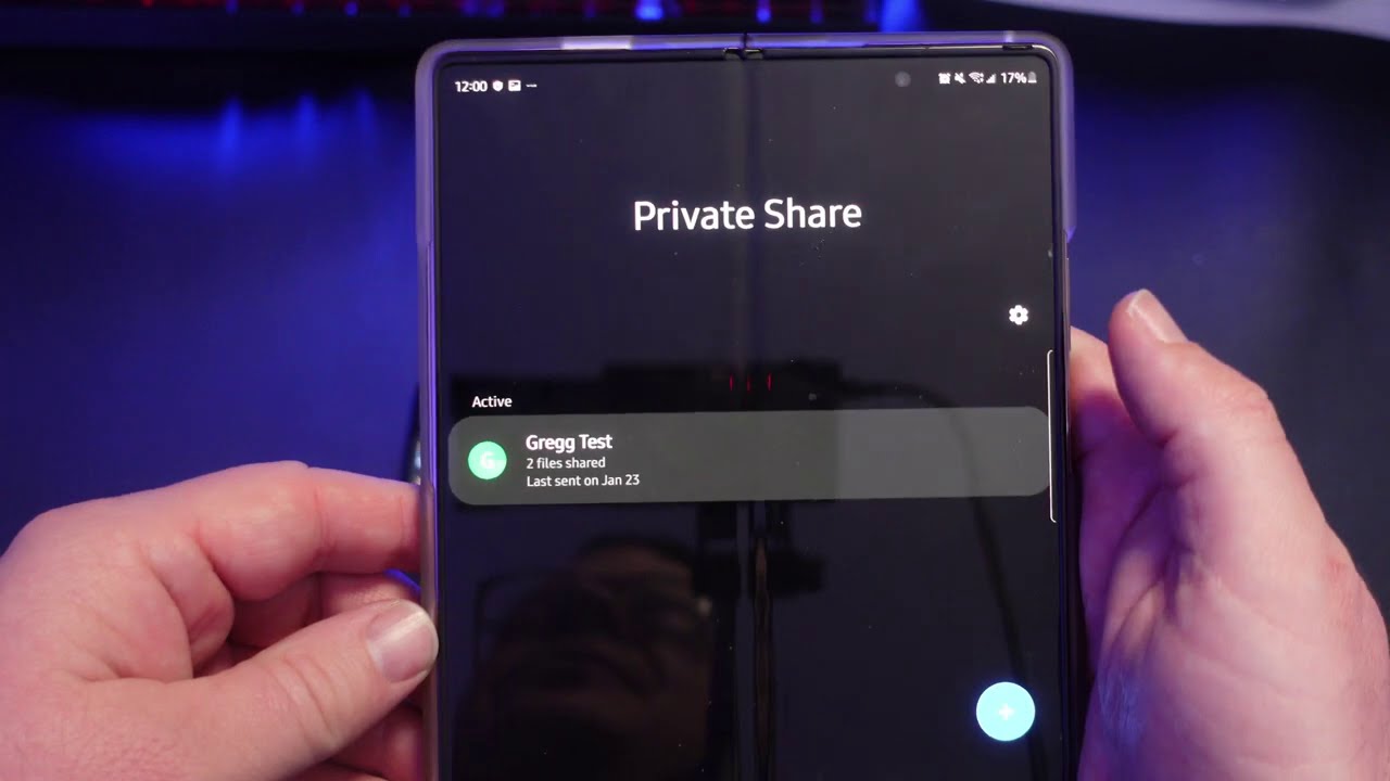 Samsung Galaxy Private Share with Blockchain | Most Secure Way to Share Files