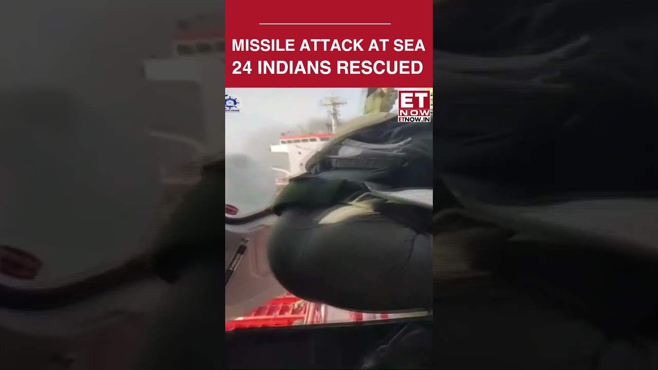 Missile Strike At Sea! How 24 Indians Were Saved In Dramatic Rescue Mission#shorts #oman #rescue