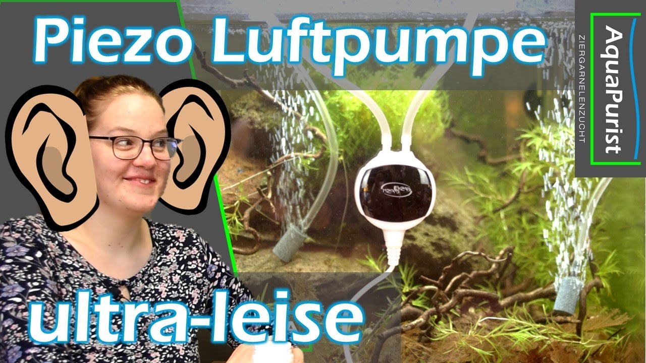Ist sie schon an?! Ultra leise Piezo Luftpumpen - langlebig, ohne Vibration, klein & kompakt