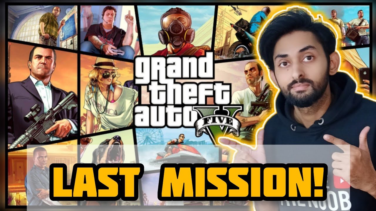 GTA 5 Final Mission | Grand Theft Auto 5 Ending | Gta v 100% Completed | The Noob Gaming