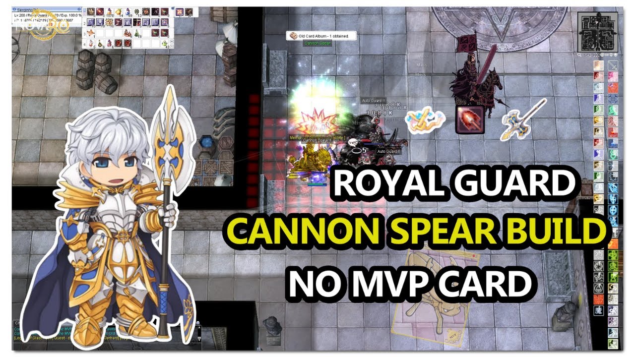 NovaRO | Legacy of Glast Heim (Solo) | Royal Guard | Cannon Spear Build