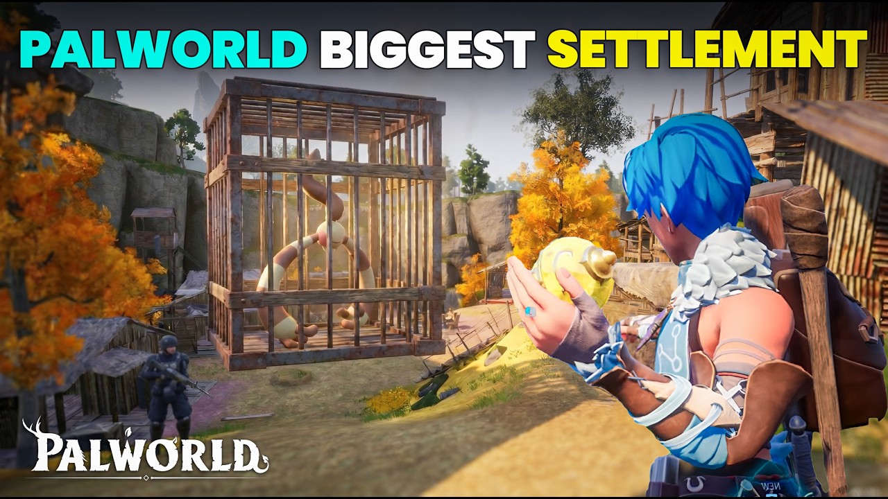 I Found the Biggest Settlement of Palworld 🔥😎| Palworld