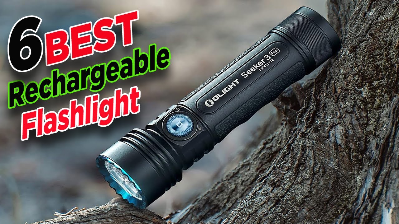 Rechargeable Flashlight Pocket 🏆 Top 6 Best Rechargeable Flashlight Review