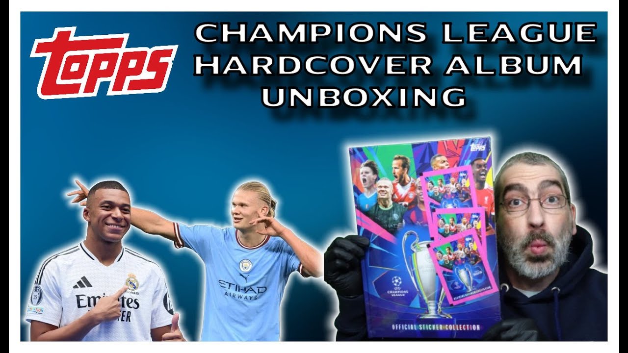 Topps Champions League 2025/26 Sticker - Hardcover Album Unboxing #topps #sticker #championsleague