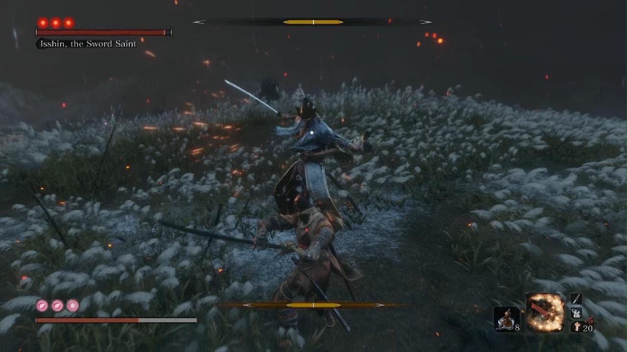 Rangoon_Dip: Isshin the Sword Saint Boss Fight (Sekiro: Shadows Die Twice)
