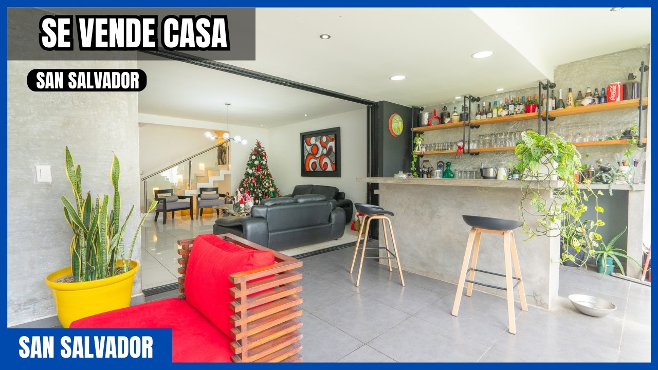 VIVE EN ZONA EXCLUSIVA 💎 | CASA EN RESIDENCIAL PRIVADO, NUEVO CUSCATLÁN