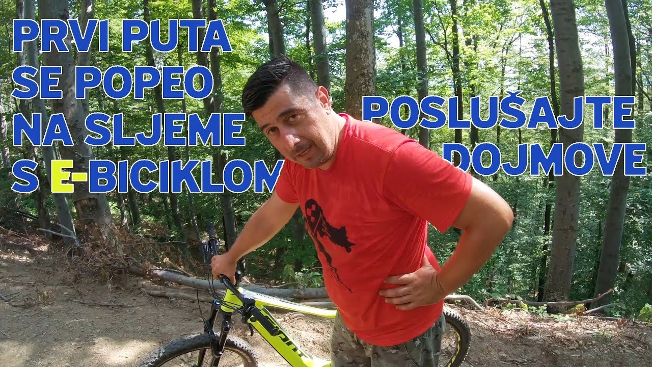 PRVI PUT PROBAO E-BICIKL I ODMAH NA SLJEME PO LEUSTEKOVOJ STAZI