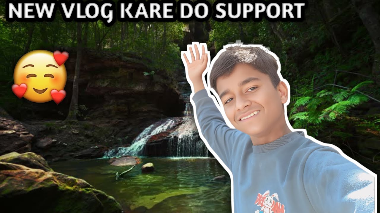 New Waterfall Vlog 🌊 | Nature Ke Beech Full Masti 😍 | Support Karo Yaar ❤️ #yashzone 
