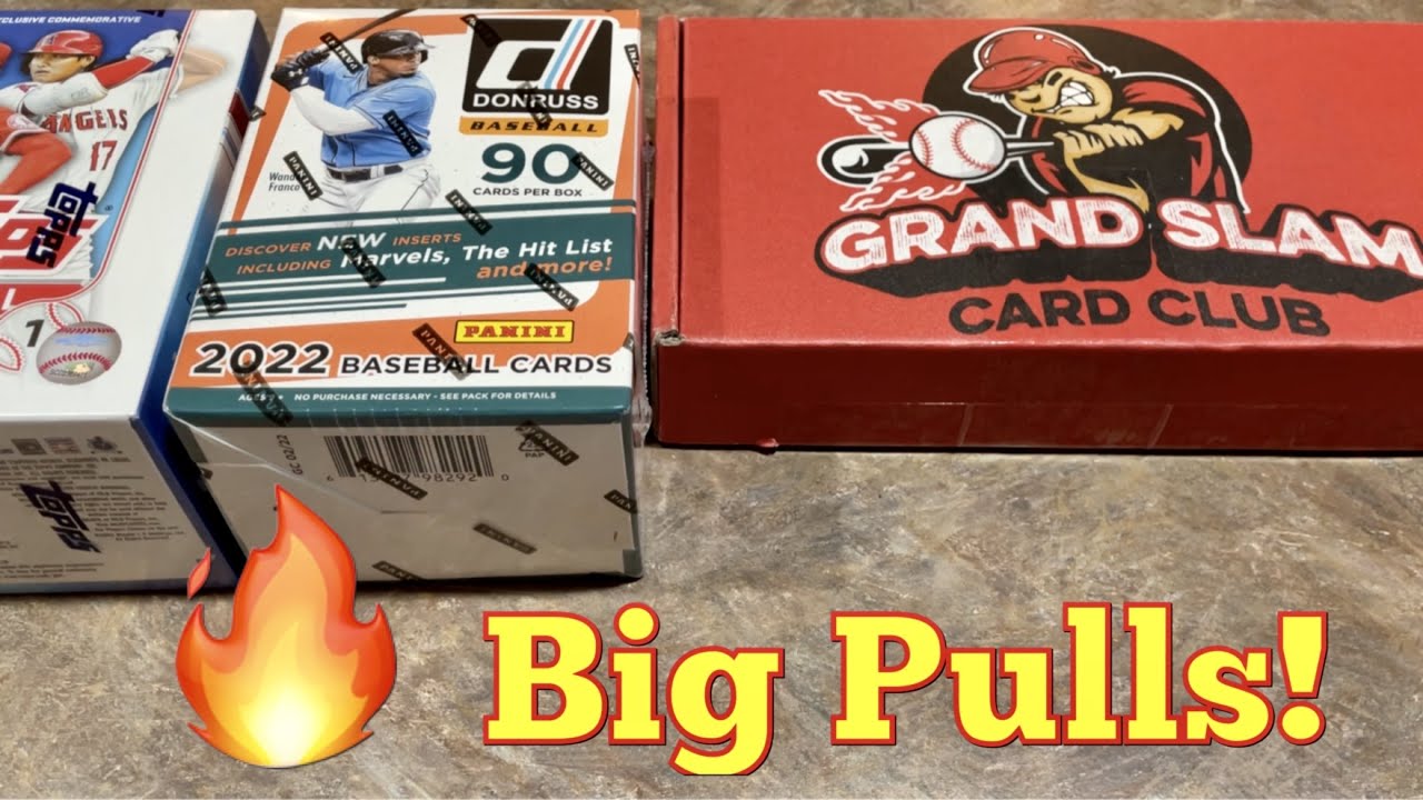 BIG SURPRISE!  $40 GRAND SLAM CARD CLUB vs TWO BLASTER BOXES!  FACE OFF FRIDAY!