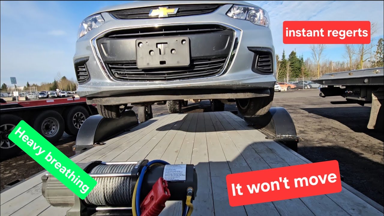 Fixing the Auction 2018 chevy sonic part 1 