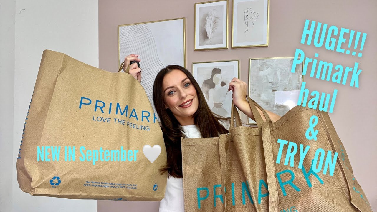 Come to PRIMARK HAUL & try on / NEW IN / SEPTEMBER 
