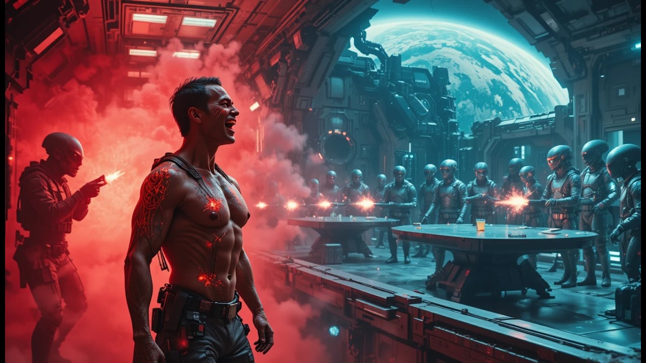 We Shot a Human But He Just Laughed and Kept On Coming! | Space opera