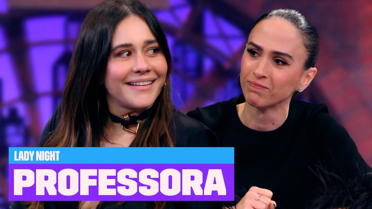 FISH BALL CAT! 🤣 Alessandra Negrini DÁ AULA PARTICULAR para Tatá Werneck | Lady Night | Multishow
