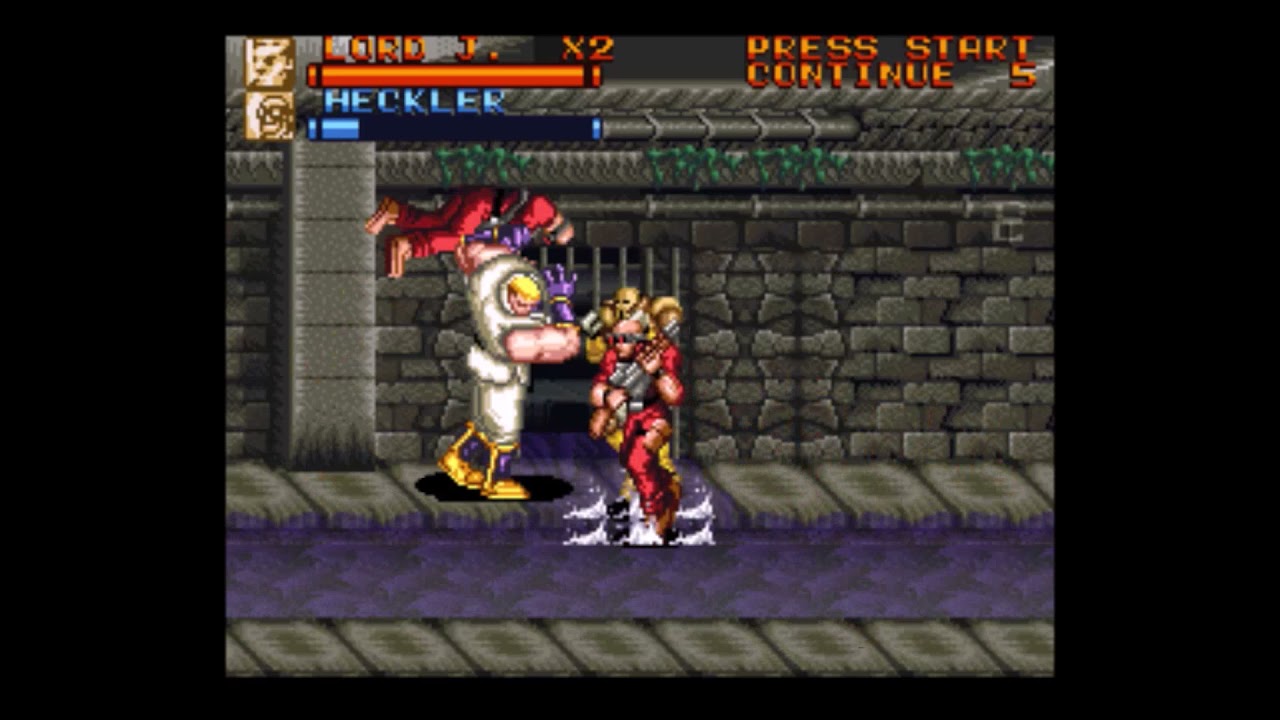 Brawl Brothers SNES Part 2: Sewer Maze