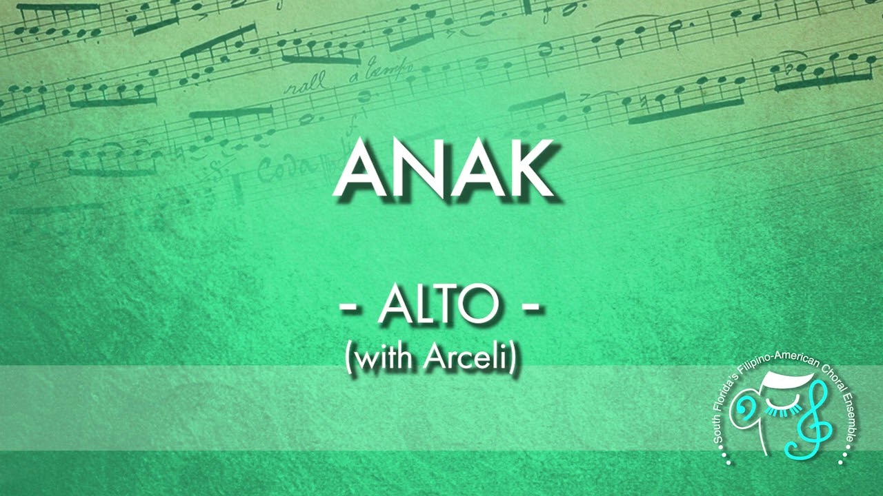 Anak (Alto) with vocals