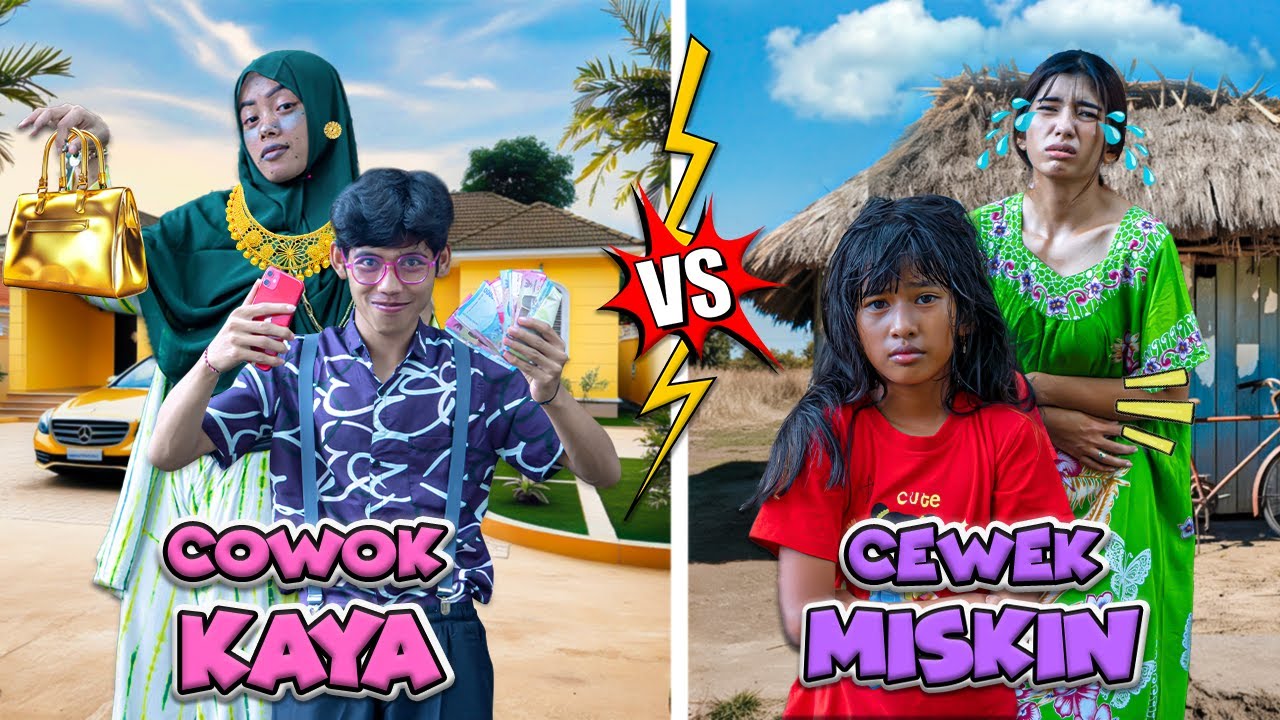 DISTA CEWEK MISKIN BAIK HATI VS UCUP COWOK KAYA SOMBONG BANGET!! KEHIDUPAN BEDA BANGET #viralvideo