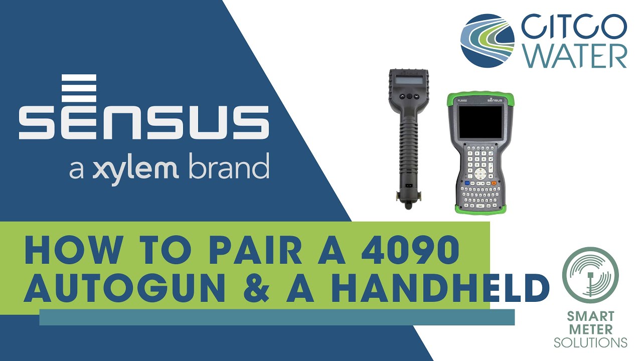 How to Pair a Sensus 4090 AutoGun with a Field Logic Handheld