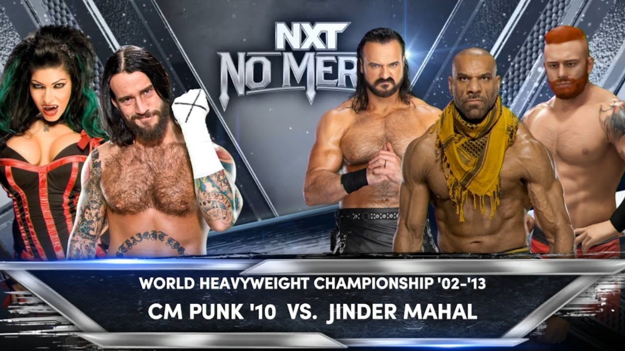 CWE | CM Punk vs. Jinder Mahal