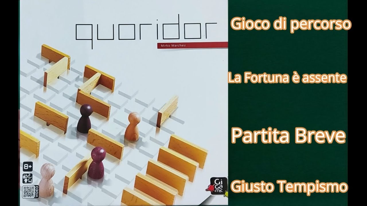 Quoridor di Mirko Marchesi spiegato dall'ordine della Rocca