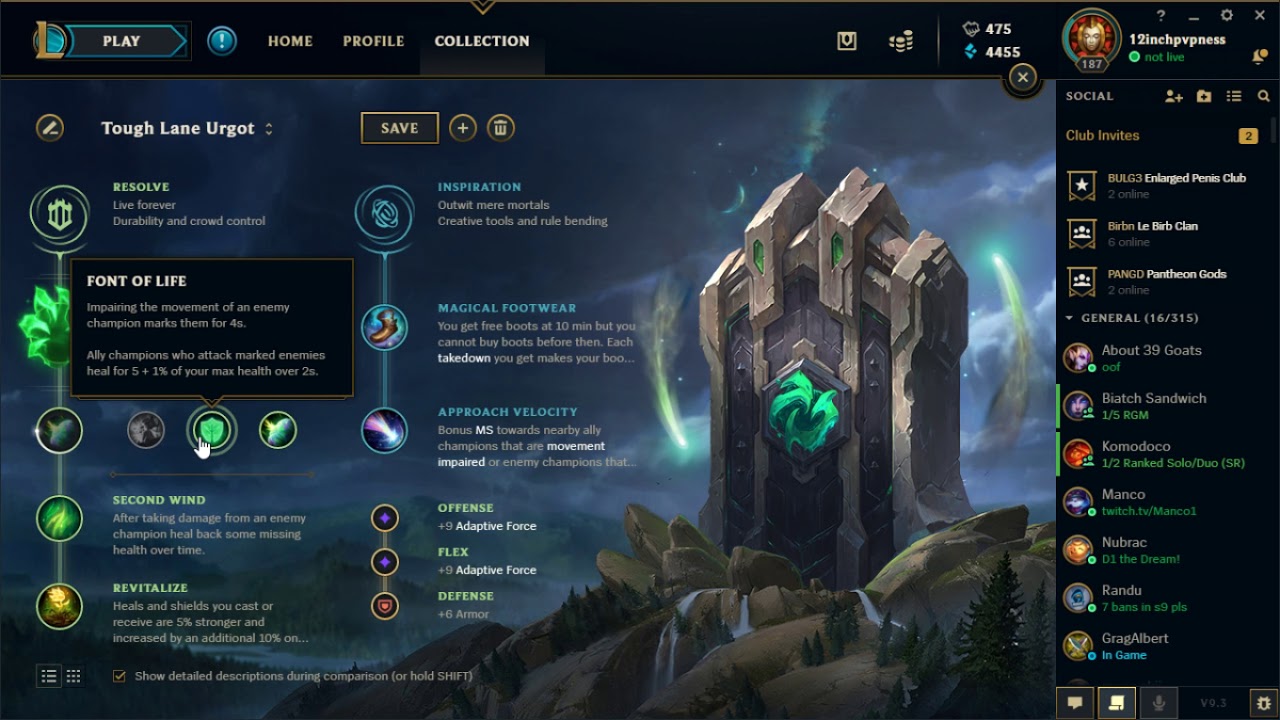 Master Tier Urgot Runes (OUTDATED)