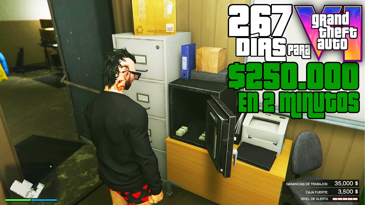 250.000 USD en 2 MINUTOS - Faltan 267 Días para GTA 6