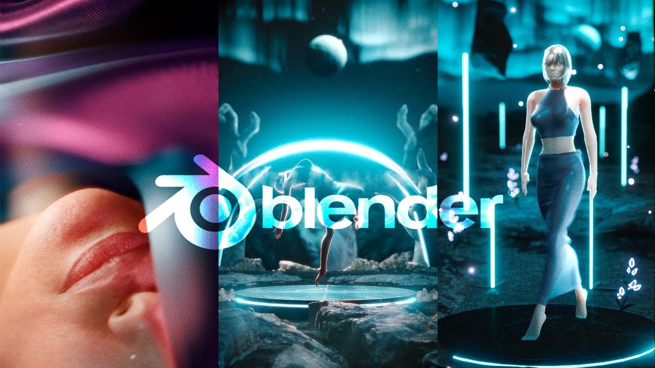 Создал 3D Рекламную Анимацию Бренда Одежды в Blender | Digital Fashion | Дизайн одежды в Блендер