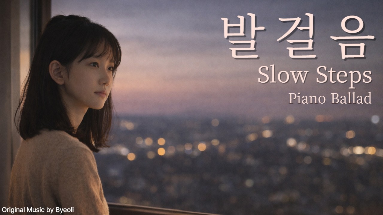 Emotional Korean Piano Ballad | Slow Steps