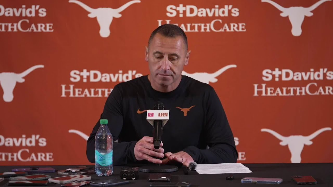 Texas head coach talks about big game vs. Georgia