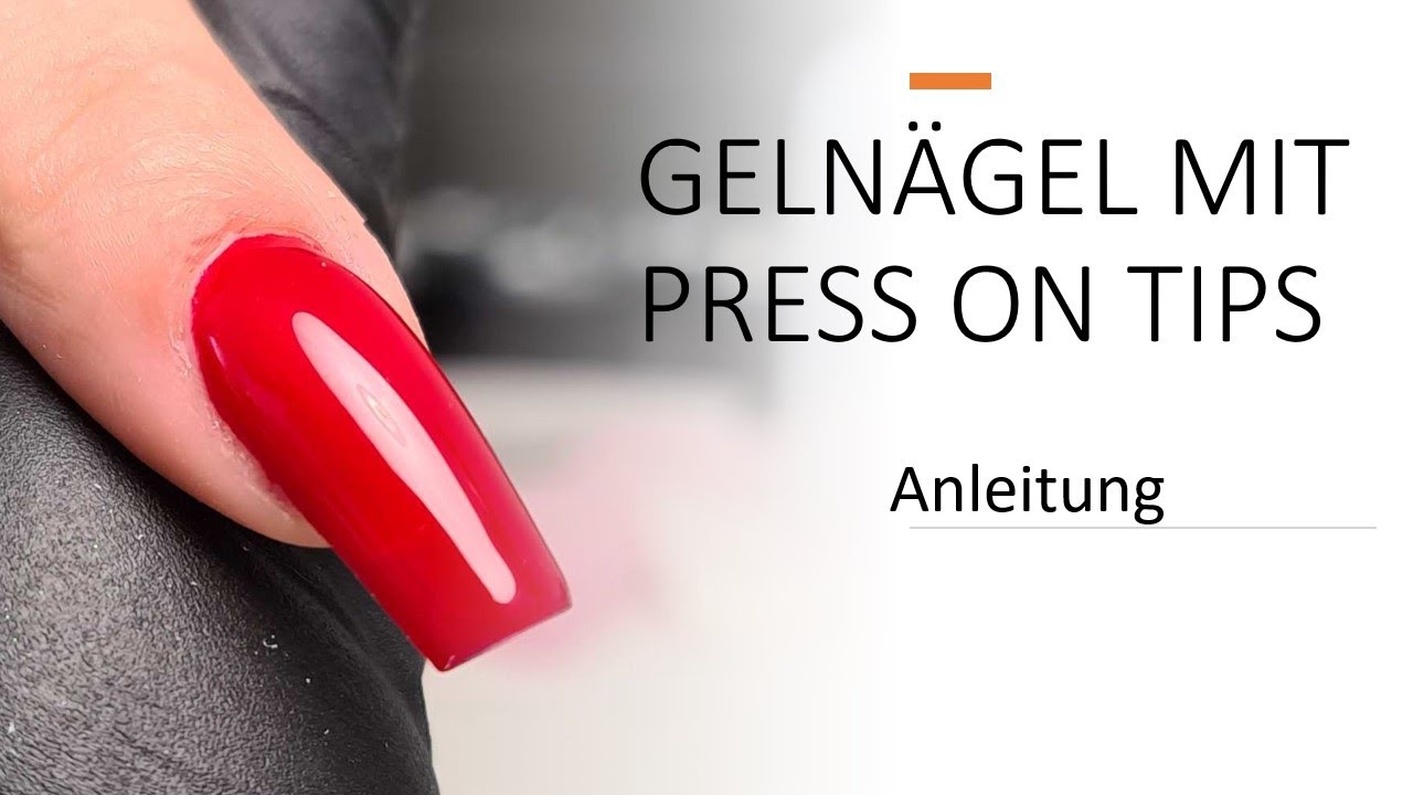 PRESS ON NAILS MIT GEL //Thixo Magic Natur Rose