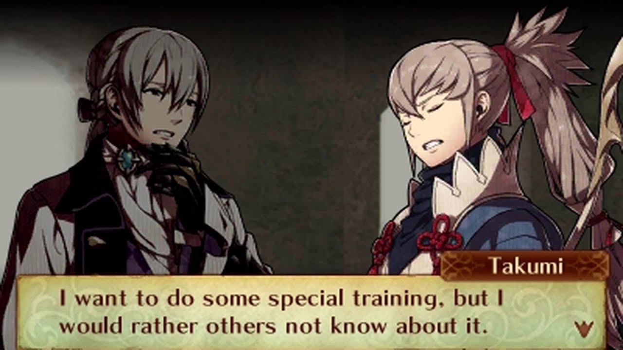 Fire Emblem Fates: Birthright - Jakob & Takumi Support Conversations