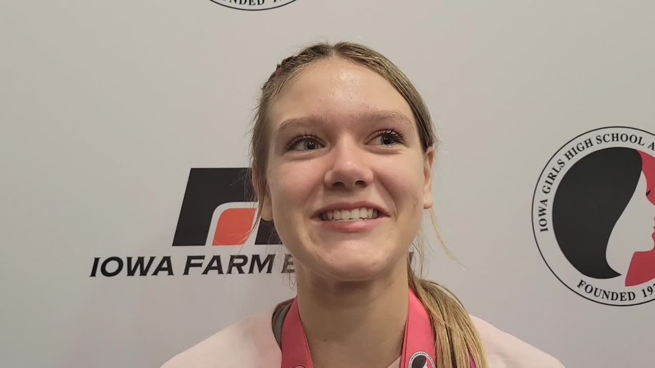 Watch now: Assumption's Maggie Johnson on claiming school's first volleyball title