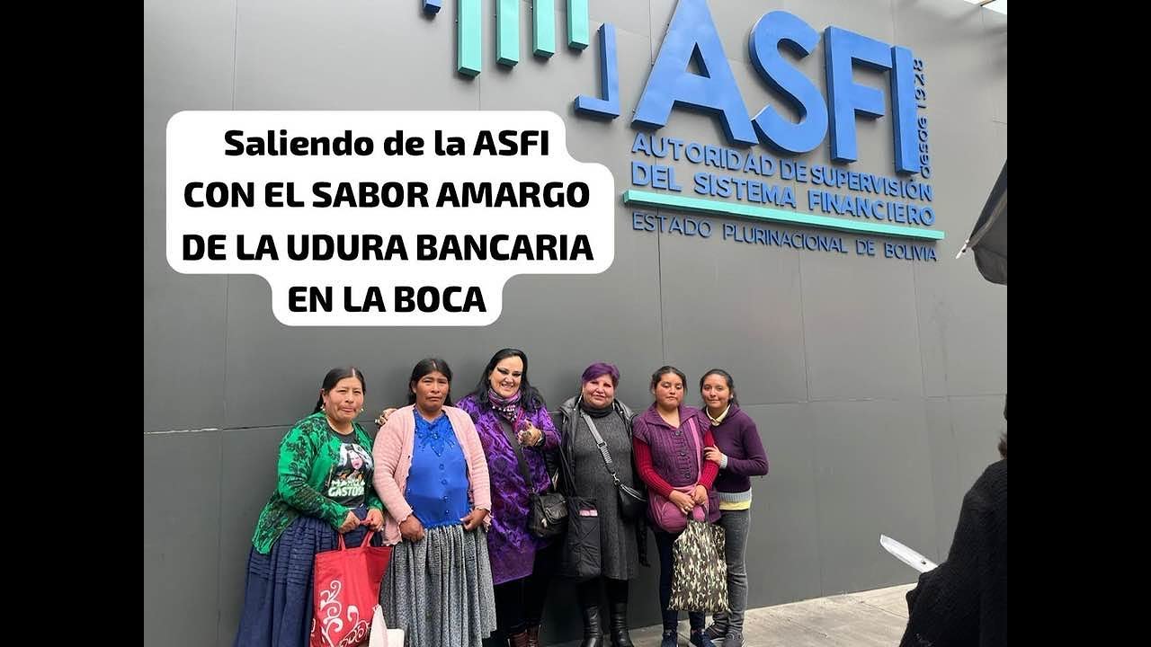 Los bancos no pueden destruir la economía de las mujeres - Radiodocumental en la ASFI