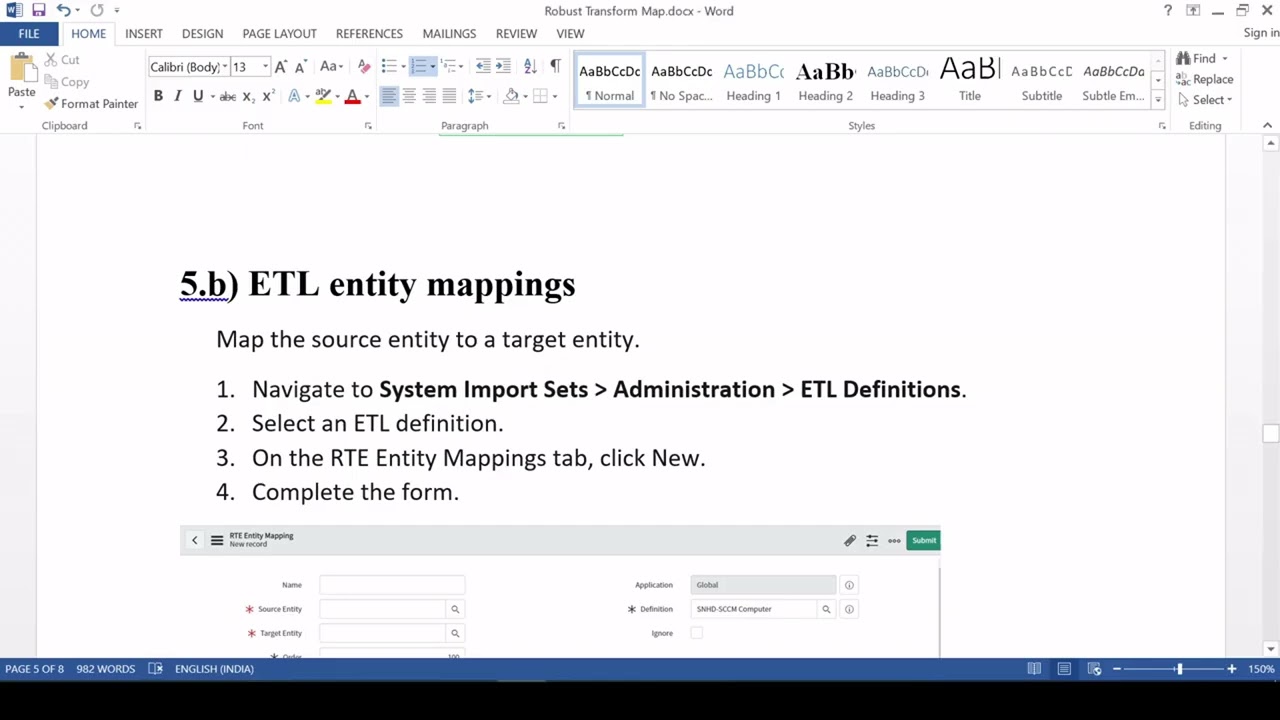 Robust Transform Map In ServiceNow | ETL In ServiceNow | Extract Transform Load in ServiceNow |Part2