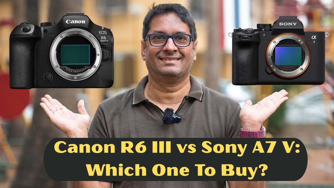 Canon R6 III vs Sony A7 V: Which One To Buy?